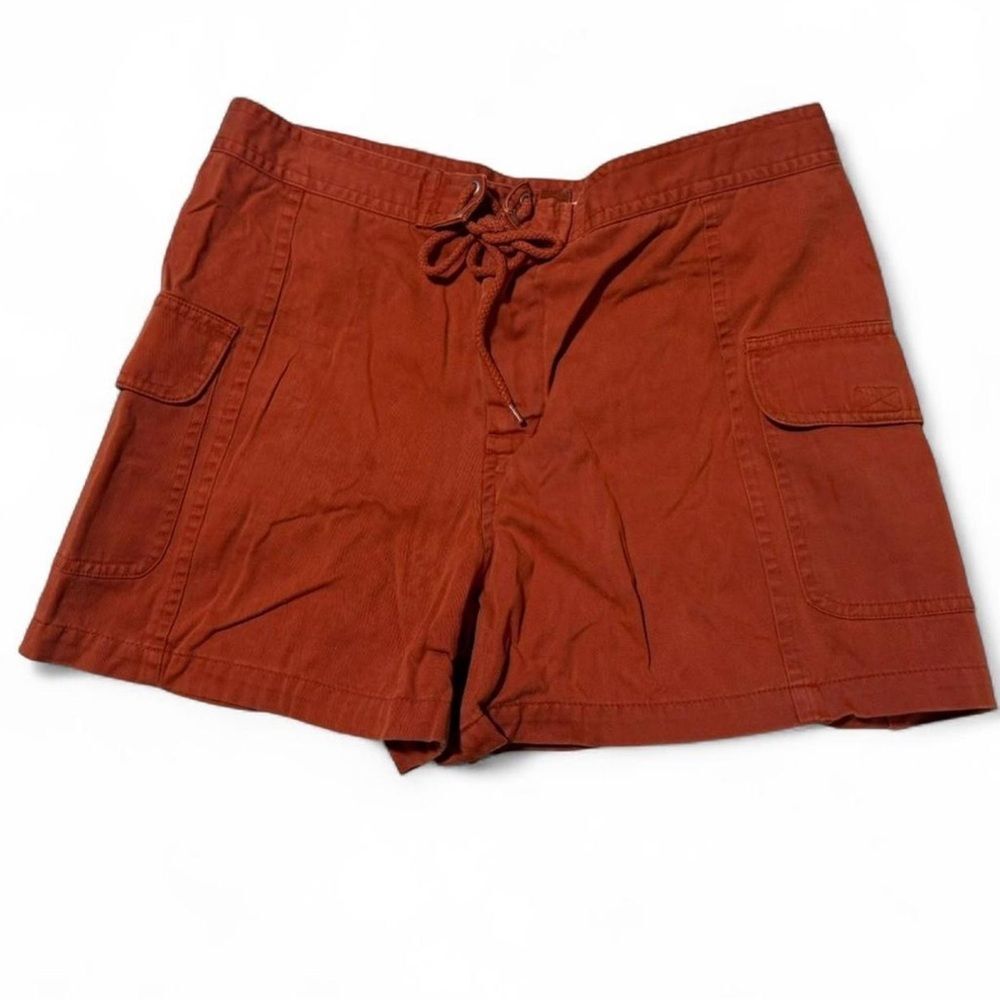 Womens Aeropostale Orange Shorts 4 Cotton Y2K Indie Preppy Coconut Girl Retro